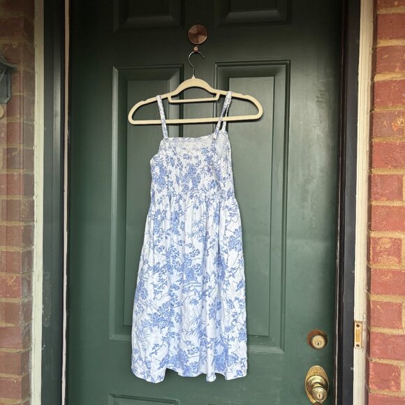 Universal Thread Blue Floral Dress Medium - Picture 2 of 3